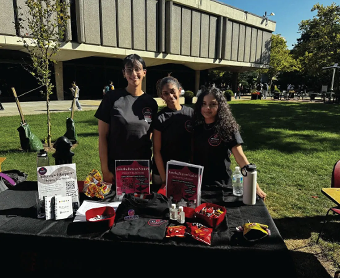 members posing for group photo