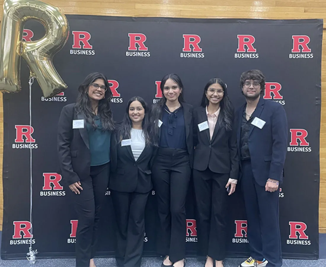 members posing for group photo