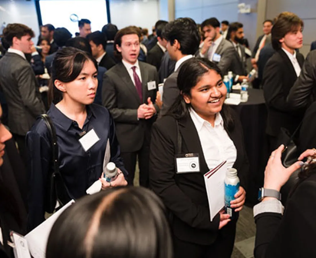 members at group event