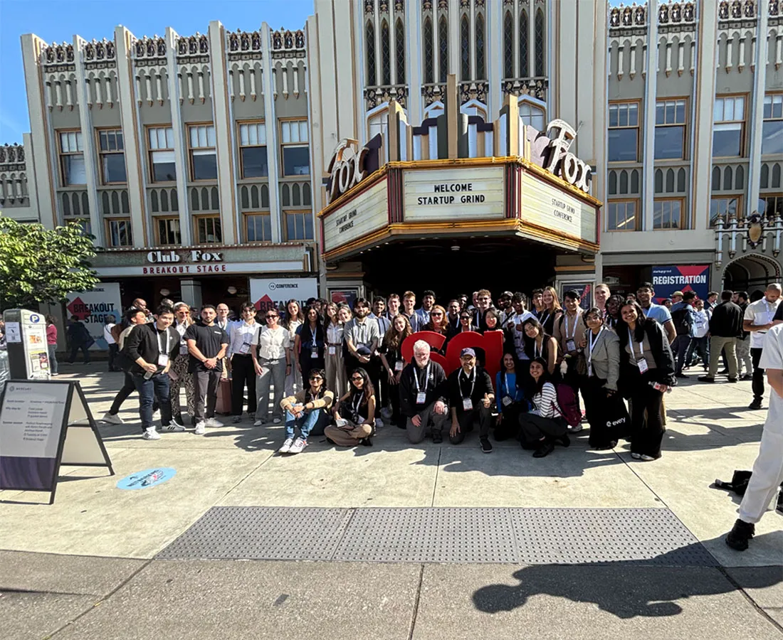 members posing for group photo