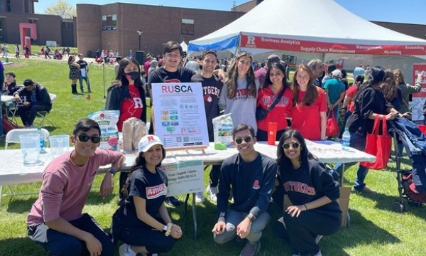 RUSCA group picture at club fair