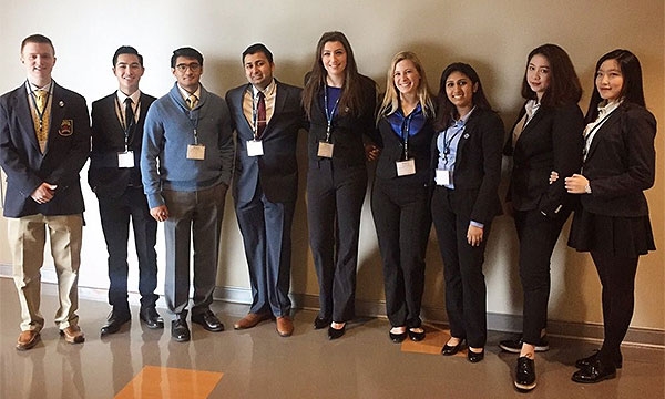 Deca members pose for another group photo