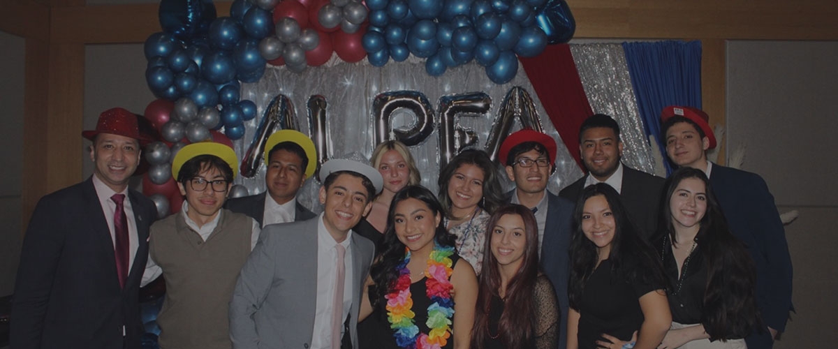 ALPFA members at event 