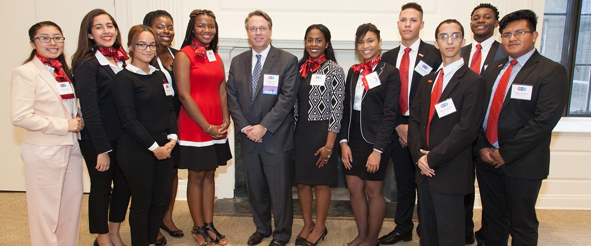 students attending a diversity speaker event