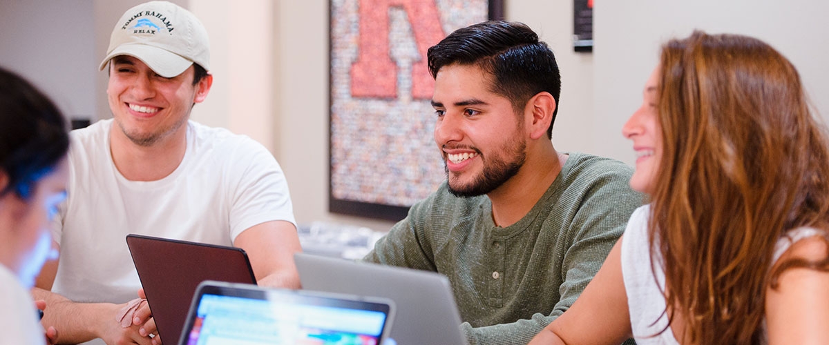 Students at Rutgers Business School.