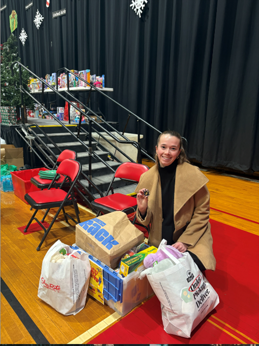 student at Rutgers Big Chill event