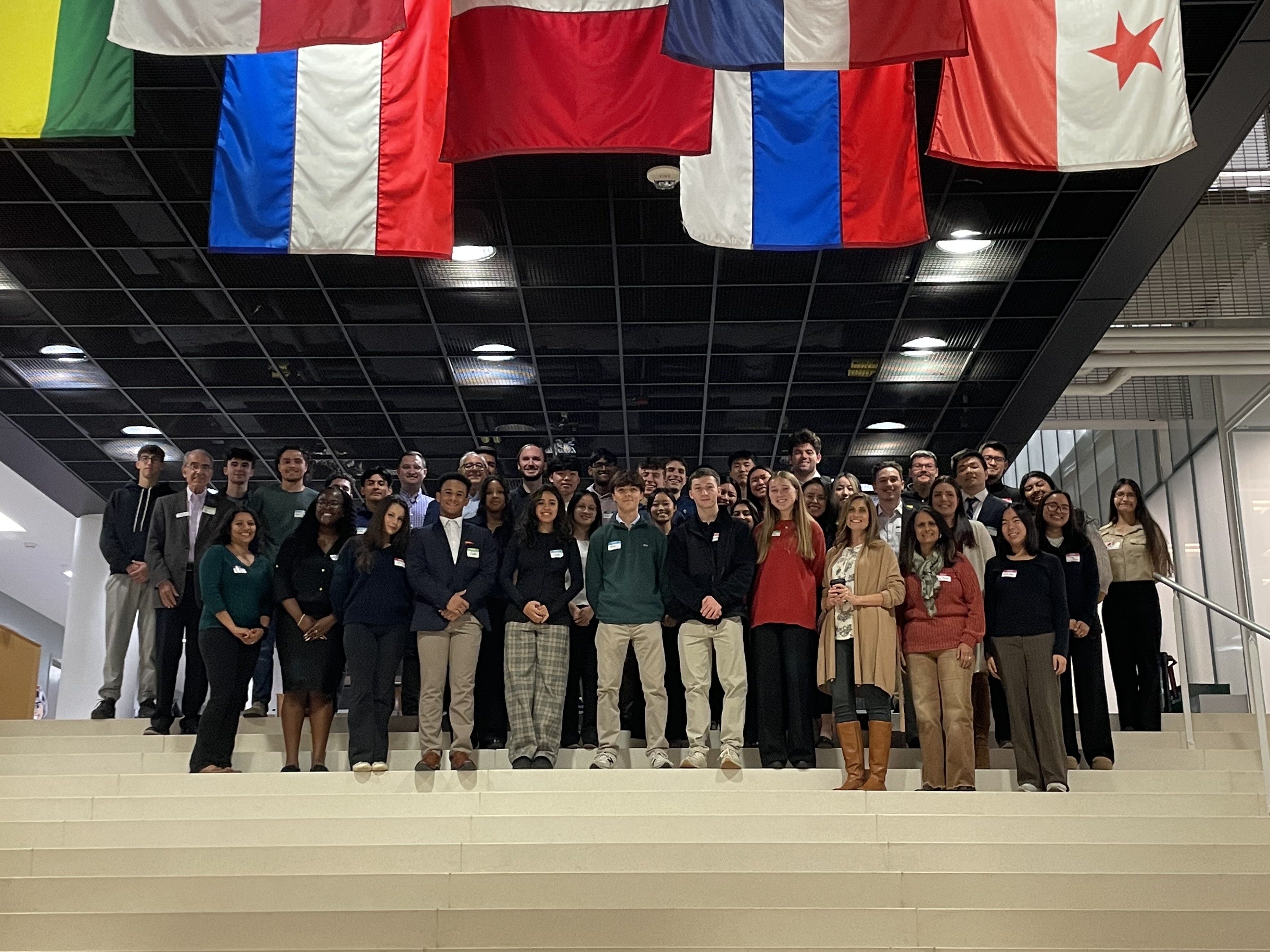 group photo from Fall 2025 mentoring event